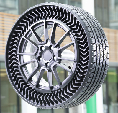 DHL begins pilot program using Michelin UPTIS airless tires – Rubber ...