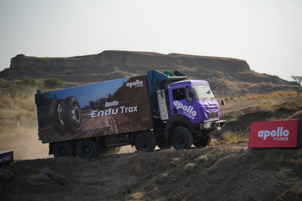 Ruger Rss5 Apollo Tyre showcases its truck bus radial segment at the National ...